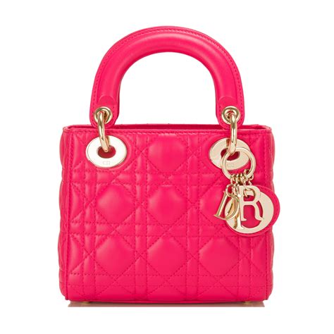 lady dior bag in pink|mini Lady Dior velvet bag.